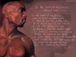 2pac – in the event of my demise