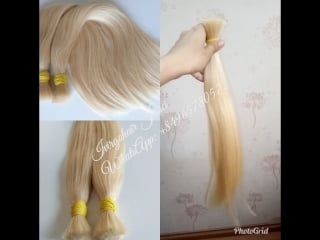 Bulk hair blonde 50cm