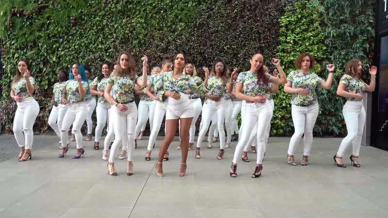 Ginga kizomba flashmob 2020 by sarah amaro (mulher dj aly ft os garimpeiros)