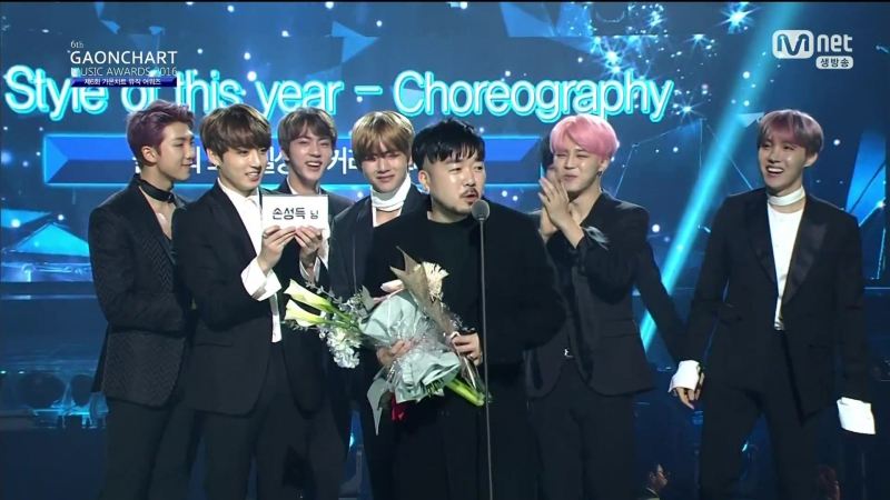 170222 가온차트 k pop어워드 1부 방탄소년단(bts) 깨알컷 by플로라