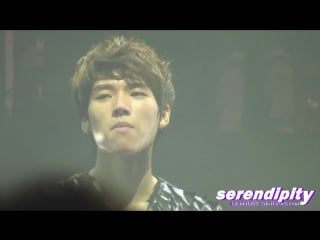 120812 infinite summer concert with woohyun fancam