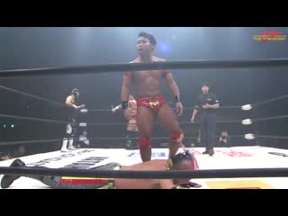 Strong machine j, gamma & don fuji vs genki horiguchi, kzy & susumu yokosuka vs, takashi yoshida & diamante