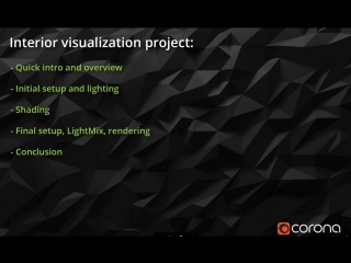Complete project interior visualization 1 6 overview