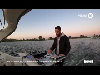 Egbert live @ kingsday 2020 technov boat