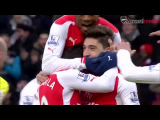 Throwin it back to february 2015 when @hectorbellerin scored his first @arsenal goal