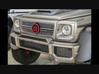 Brabus g700 6×6 in malaysia, available for viewing