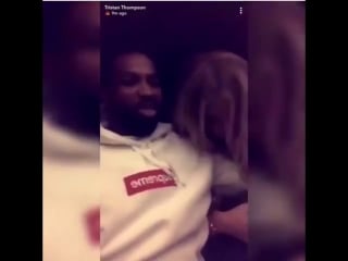 Khloe kardashian & tristan thompson