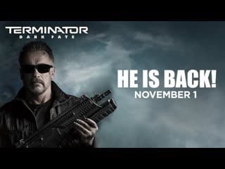 Terminator dark fate | he's back | in cinemas november 1 | fox studios india