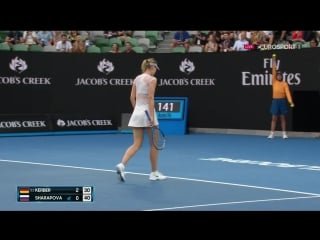 Australian open 2018 / 3 й круг / анжелик кербер (германия) – мария шарапова (россия) / vs / eurosport hd [