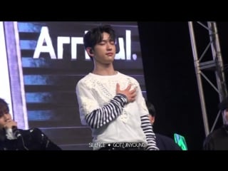 [fancam] 170420 got7 (jinyoung) never ever (aegyo version) @ fanmeeting in australia sydney