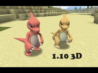 Pokepack hd 3d model and animation charmeleon