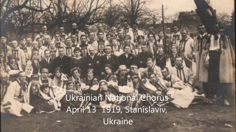 Перший запис щедрика, 1922 рік