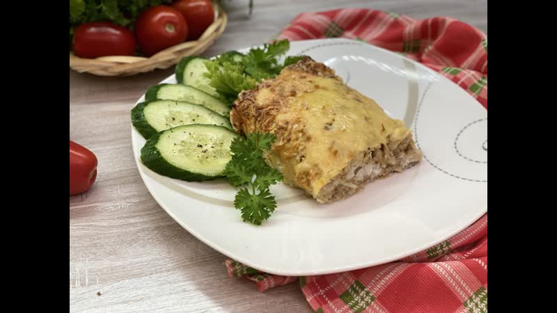 Сочная треска в лаваше