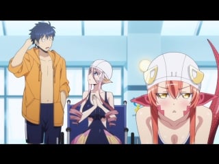 Monster musume no iru nichijou ova 1 / повседневная жизнь с девушками монстрами (ова 1) 1 серия [озвучка anidub]