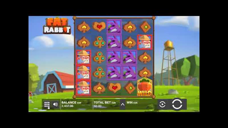 Игровой автомат fat rabbit (push gaming)