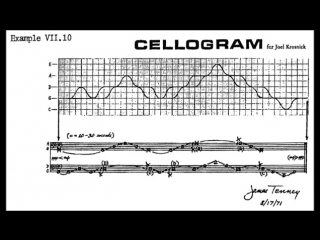 James tenney cellogram (1971)