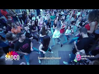 Jessica patella and others animation dancing in soborny at open air of respublika days 9 (rostov on don/russia), sun