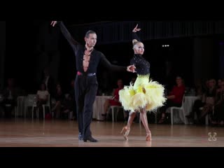 Armen tsaturyan & svetlana gudyno, rus 2019 podf prague wdsf world open latin chachacha