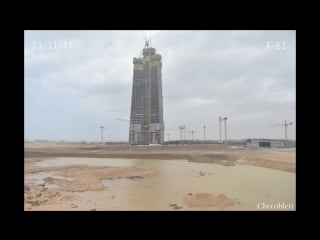 Jeddah tower first half 2018 год