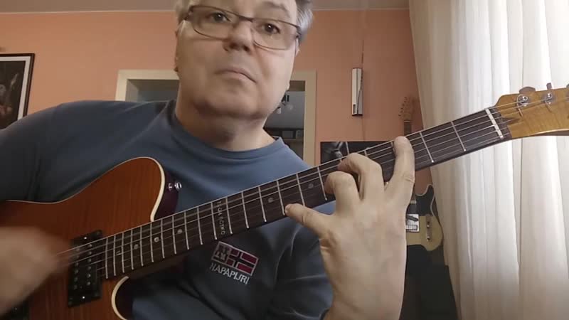 Из рубрики "гитарные разминки", гармонический скетч🤔