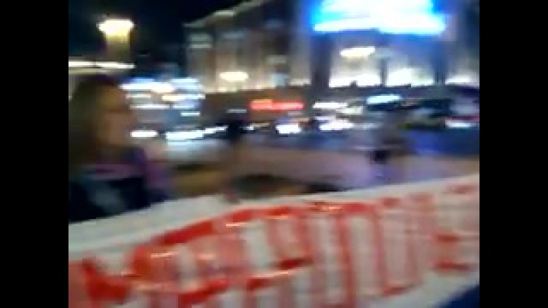 Четверо обманутых очередника попытались перекрыть тверскую