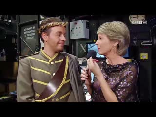 Francesco meli✮backstage interview mit barbara rett in engl german