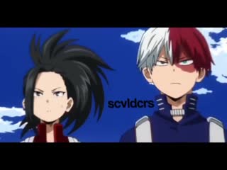 Shoto todoroki x momo yaoyorozu vine edit | todomomo