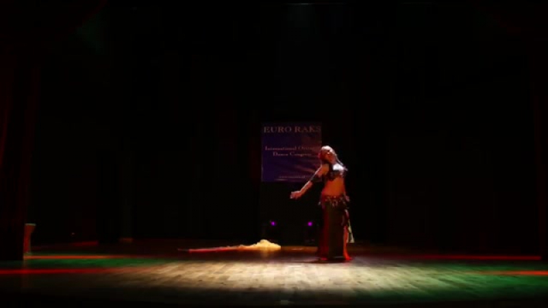 Kathreen derouet raks sharqi galashow euro raks poland 2012
