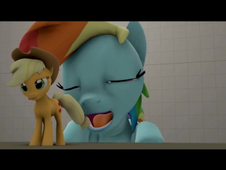 Rainbow dash vore 2 (sfm pony vore)