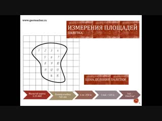 Лекция №4 измерения по топографическим картам измерение площадей