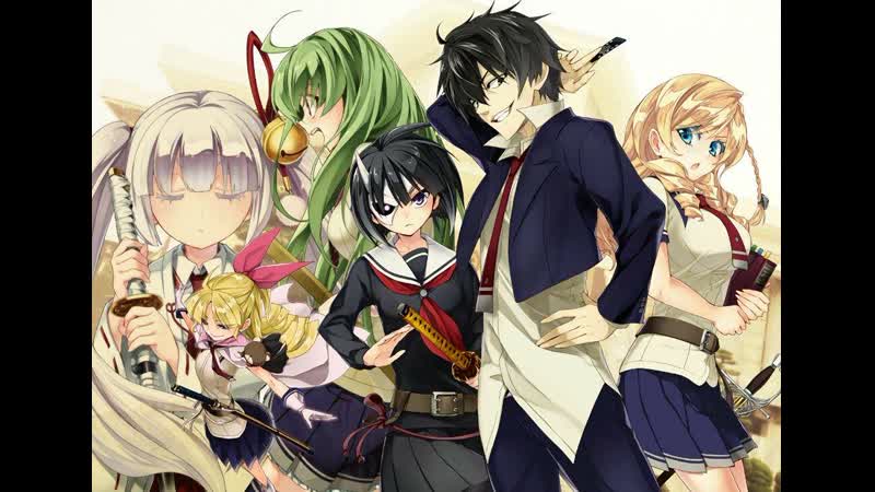 Аниме 2017 тирания вооруженных девушек 1 12 из 12 busou shoujo machiavellianism все серии