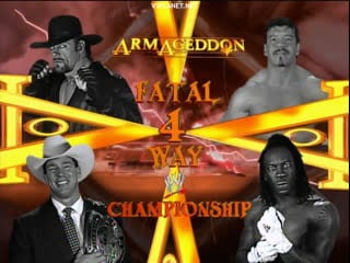 Jbl (c) vs booker t vs eddie guerrero vs the undertaker wwe armageddon 2004