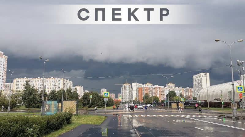 Плавающие машины и поваленные деревья москву накрыл сильный ураган