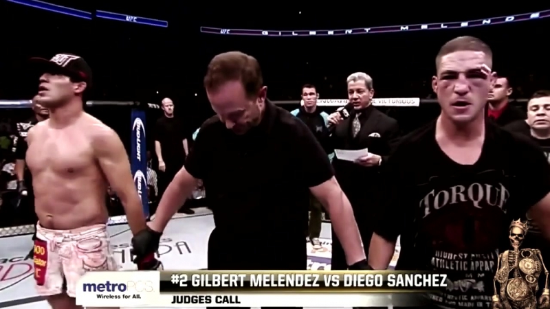 Gilbert melendez vs diego sanchez fight highlight | by stilinski