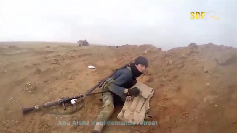 Syria sdf press has published an interesting gopro footage shot by an isis member in haj