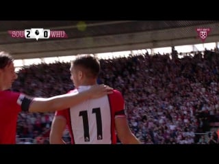 Highlights southampton 3 2 west ham united