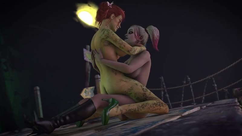(sound)harley quinn&poison ivy futanari on female [dc;porn;hentai;dickgirl;r34;sex;sfm;порно;секс;футанари;харли]