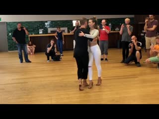 Kristofer & sara kizomba fusion, with a surprise! february 2018