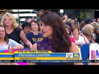 Priyanka chopra gma interview gorgeous hot bollywood star priyanka chopra stars in quantico