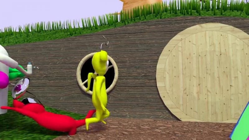 Пузожители из усадьбы пузо (3d пародия на телепузиков)