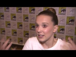 Millie bobby brown revels in get well gifts