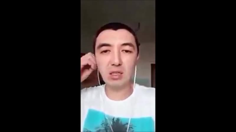 Казах националист манас бистаев угрожает русской нации алматы и поплатился