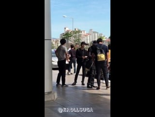[fancam] 160827 bts @ gmp airport