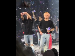 Jungkook sending hearts and smiling so bright, please protect this adorable baby at all cost the world needs his smile to funct