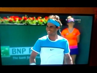 Матчбол 2016 bnp paribas open qf rafael nadal def kei nishikori 6/4 6/3