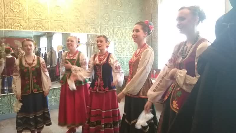 Ансамбль "озорные наигрыши" закулисье в гримерке