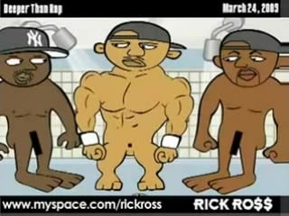 Gay unit cartoon by rick ross (g unit diss) =d