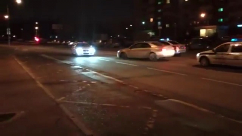 Погоня на боровском шоссе в москве водитель на toyota corolla пытается скрыться от полиции