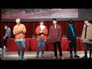 Fancam | 301217 | фансайн b a p в сувоне