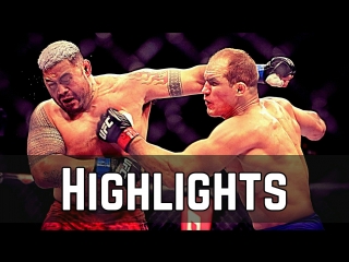 Junior dos santos vs mark hunt ● fight highlights ● hd